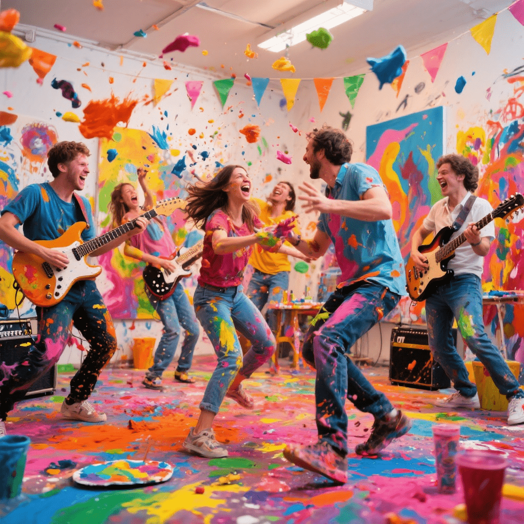 Fiesta pintura
